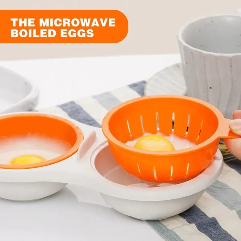 1 1 FREE | Portable Microwave Egg Cooker - Fast & Healthy
