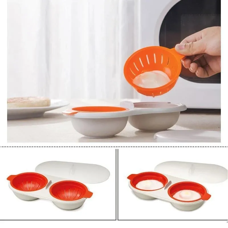 1 1 FREE | Portable Microwave Egg Cooker - Fast & Healthy