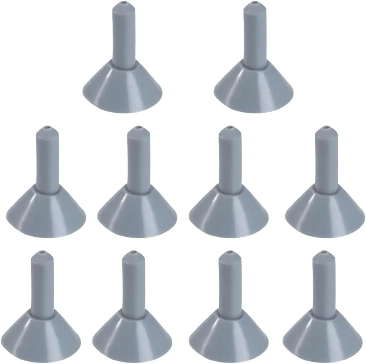 10Pcs Tent Poles Tips, Tarp Poles Tip Covers, Antithunder Protection Lightning Cap Protector for Camping Hiking Backpacking Outdoor