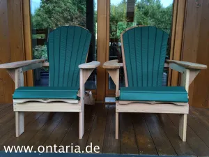 2 Folding Bear Chairs mit Polster - CHF 150 gespart!