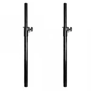 2 x Stagecore MSA 210BK 35mm Speaker Pole