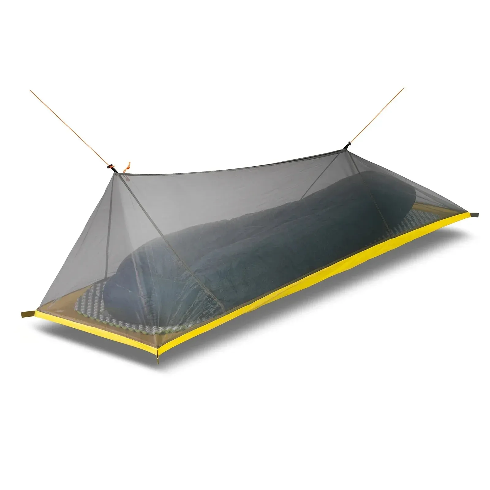 230g/260g Ultralight 1 Person Outdoor Camping Tent Summer Mesh Tent 40D 210T Nylon Body Inner Tent Vent Mosquito Net 3-4 Seasons