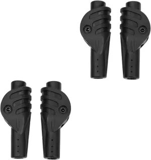 2sets Tent Poles for Tarps Replacement Poles Folding Joints Stable Support for Camping 2pcs*2