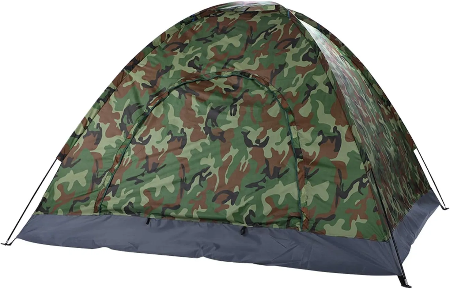 3-4 Person Camping Tent, Dome Tent, Waterproof Instant Camping Tent withCarry Bag for Hiking Travel Picnic Beach Outdoor, Self-Driving Tour, Camouflage Tents for Outdoor Camping Family