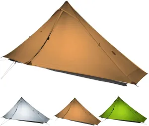 3F UL Gear Lanshan Pro Ultralight Tent 3-Season Camping Tent, Ideal for Camping in The Garden,Outdoor Lightweight Camping Shelter and Hiking Tent