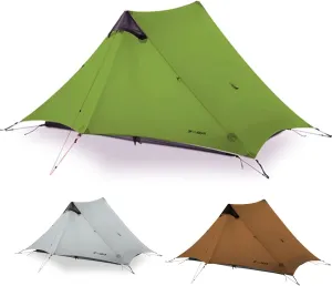 3F UL Gear Lanshan Ultralight Tent Waterproof Professional Hiking Tent 1 Person 2 Person Tents