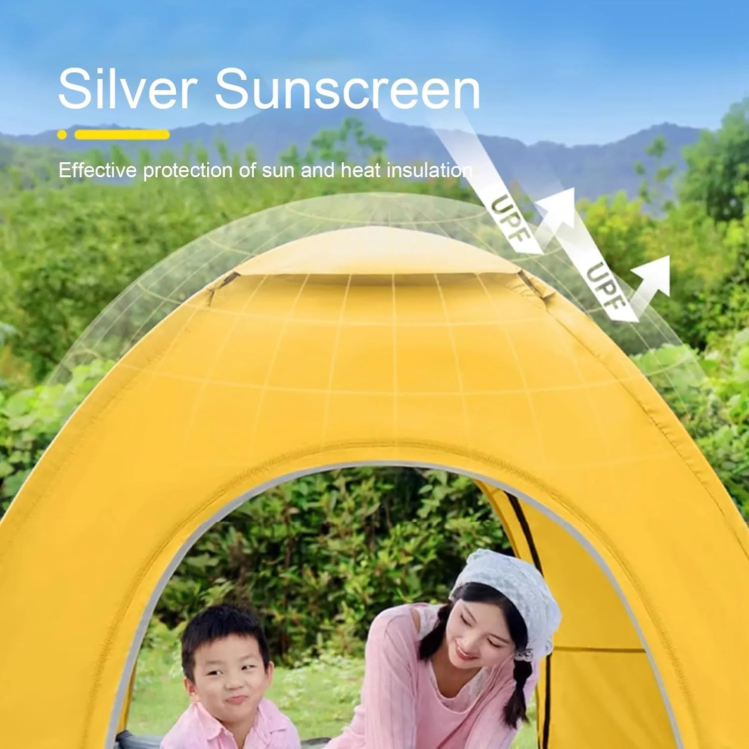 4-Season Tents for Camping, 2-3 Person Lightweight Camping Tent, Dome Tent for Cold Weather, Backpacking, Hiking