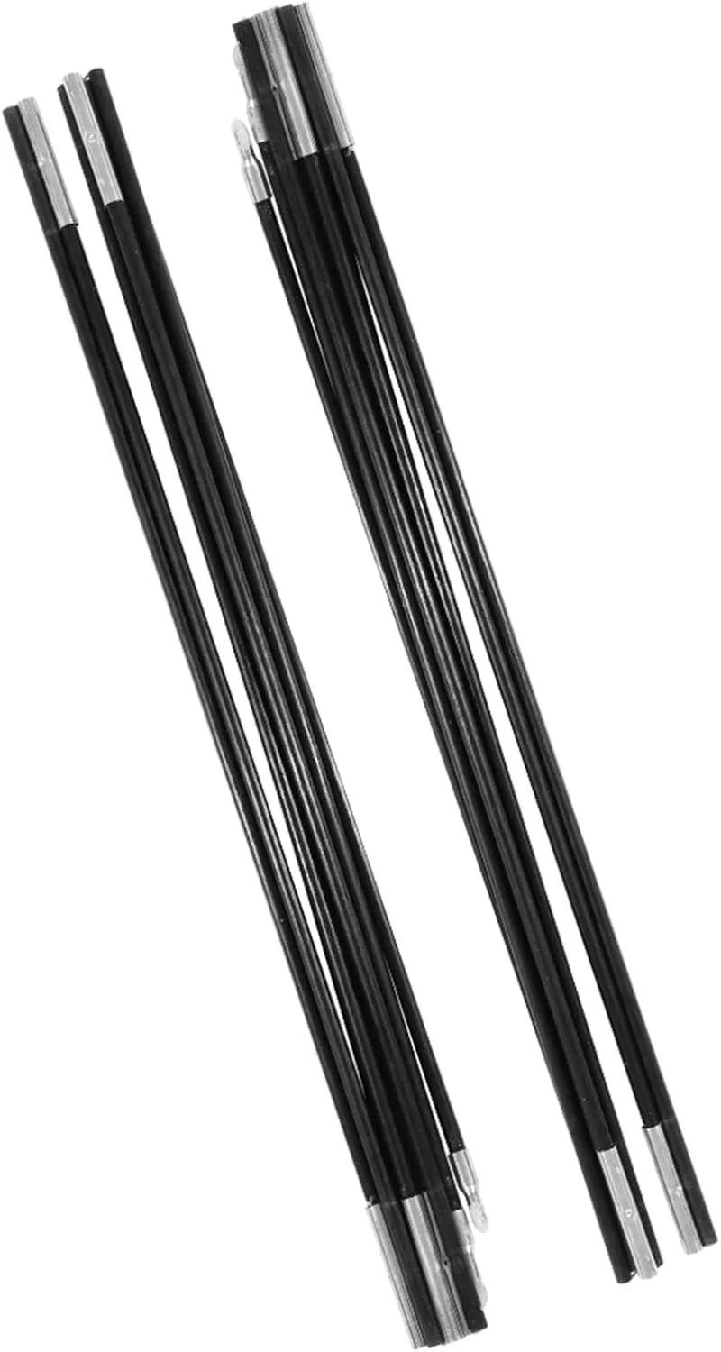 4.48 m Fibreglass Camping Tent Poles Outdoor Support Poles Awning Frame Kit