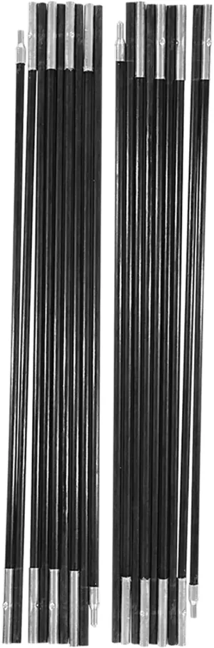 4.9m Tent Support Rod Tent Pole Awning Rod Fiberglass Tent Pole Tent Accessories for Mountaineering Cycling Tours Kayaking Expeditions Camping