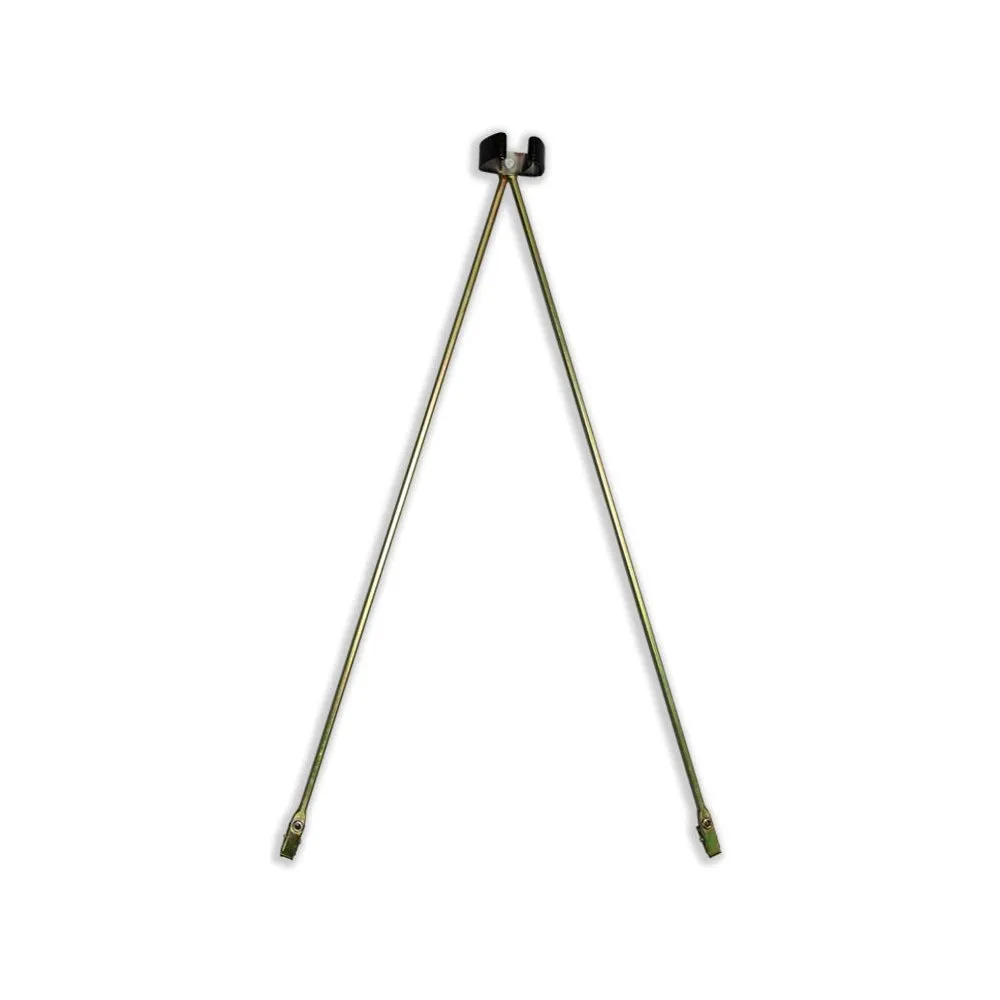 8ft Silver Indoor Pole and American Made USA Flag Kit