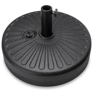 Adjustable Knob Plastic Pole Minimalistic Patio w/ Umbrella Holder Smart Accessory Base
