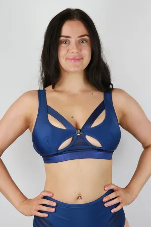 Alexis Butterfly Bralette – NAVY
