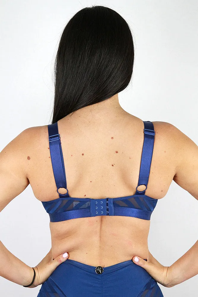 Alexis Butterfly Bralette – NAVY