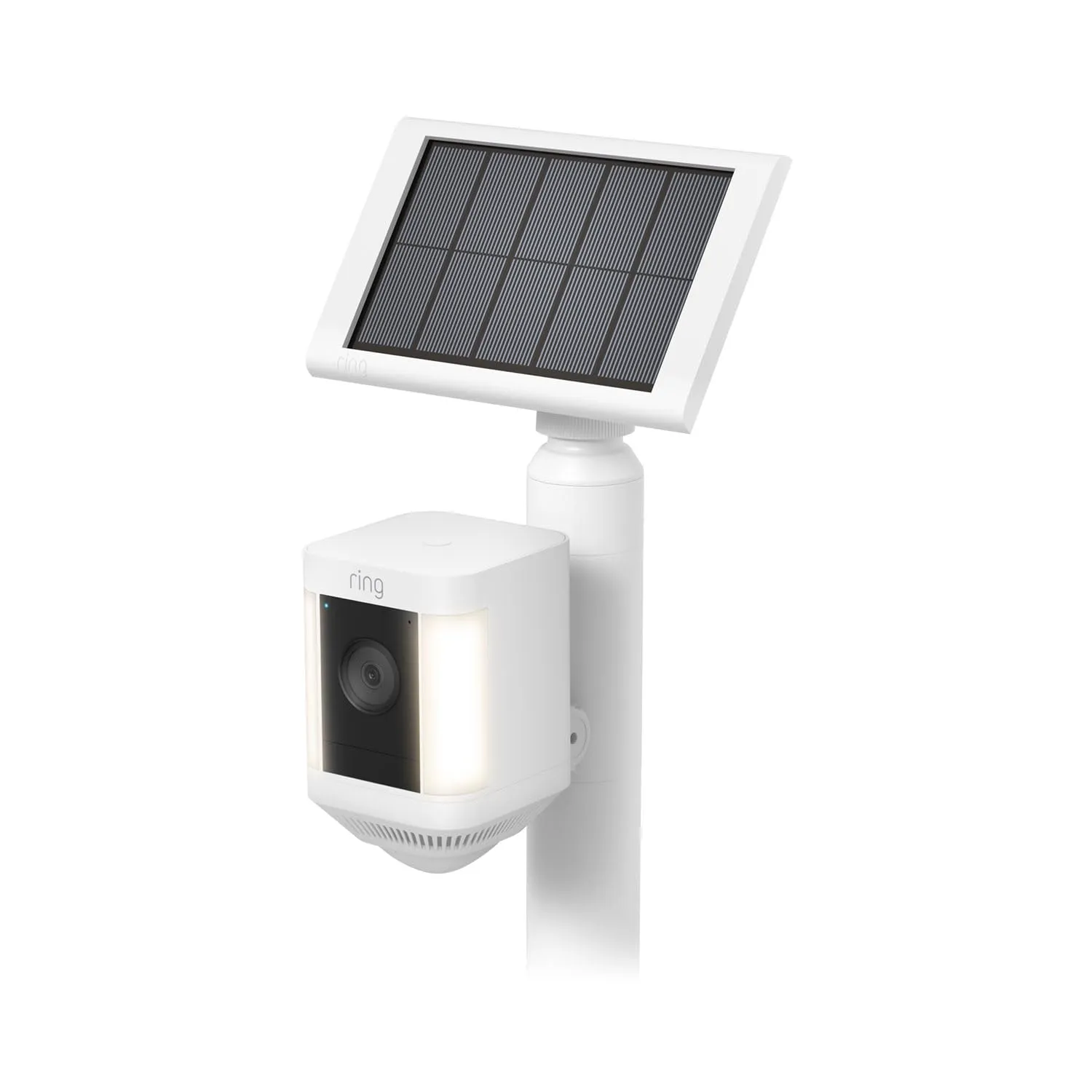 All-New Ring Stake Mount for Cameras and Solar Panels, White