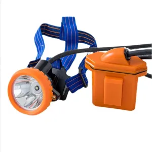 Anti-Explosion Mining Headlight, Waterproof Safety Helmet for Mining Lamps, High-Power Head Mounted Rechargeable Mining Lamps for Outdoor Camping