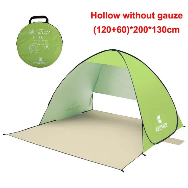 Anti Tent Sunshelter Affordable luxury Fishing Outdoor Flawless Picnic Hiking Set Camping Camping Outdoor UV Beach Shelter up Instant Automatic Tent