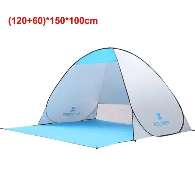 Anti Tent Sunshelter Affordable luxury Fishing Outdoor Flawless Picnic Hiking Set Camping Camping Outdoor UV Beach Shelter up Instant Automatic Tent