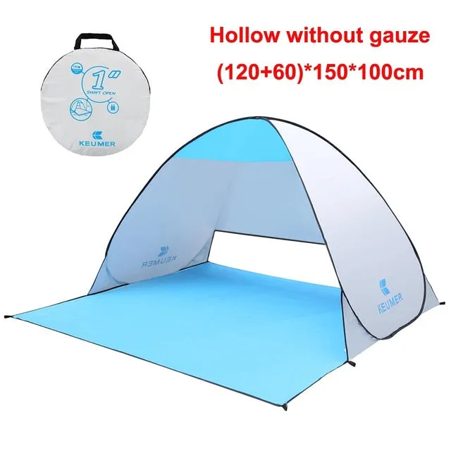 Anti Tent Sunshelter Affordable luxury Fishing Outdoor Flawless Picnic Hiking Set Camping Camping Outdoor UV Beach Shelter up Instant Automatic Tent