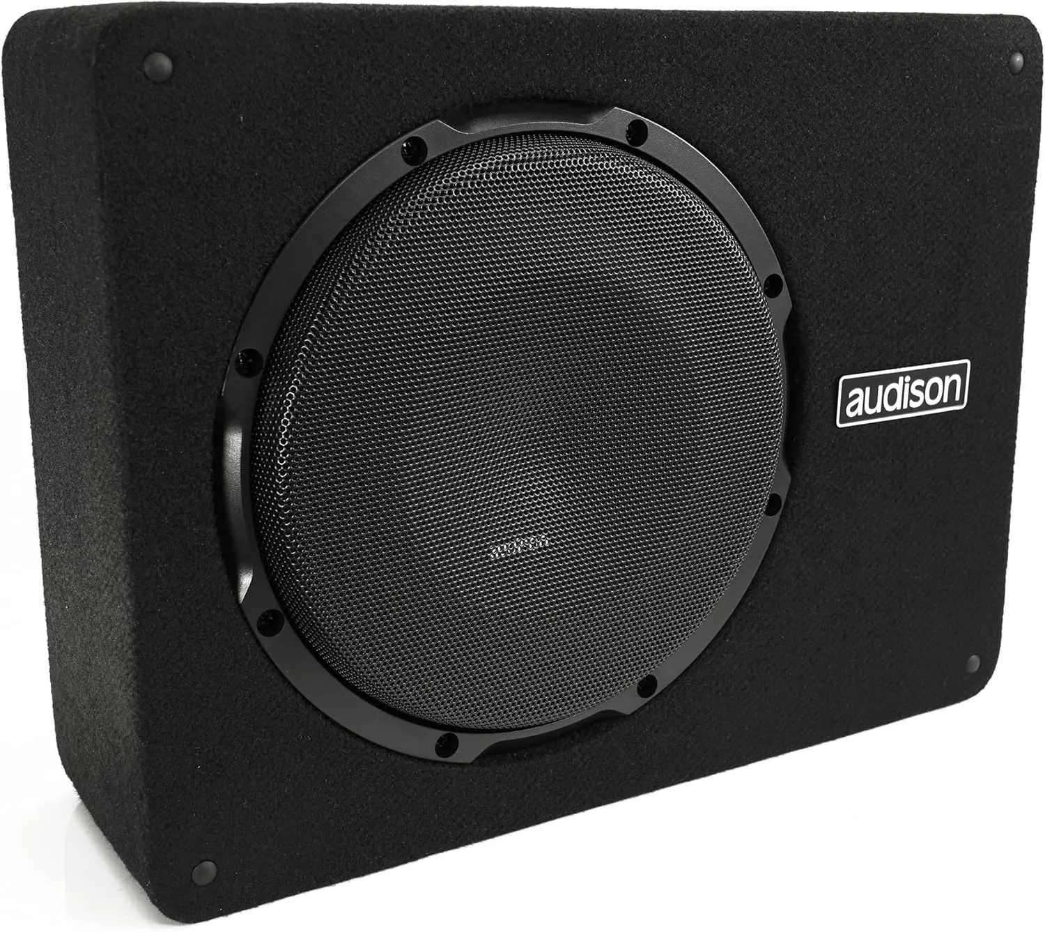 Audison APBX 10 AS2 – Active Subwoofer 250mm Enclosed Subwoofer, Built-in Amp, Deep and Controlled Bass, Max Power 800W