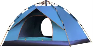 Automatic Camping Pop-up Tent Portable Outdoor Lightweight Tent Four Seasons Family Camping Tent for Camping/Beach/Hiking/Backpacking Mountaineering/Fishing Outdoor Activities ( Color : B , Size : 34