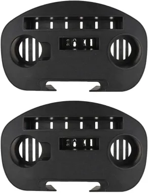 barenx 1 Pair Clip-on Folding Reclining Chair/Chair Tray Cup Holder