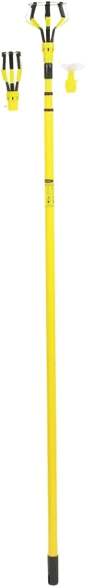 BAYCO LBC-600SDL8 Light Bulb Changer w/11' 3-Section Steel Pole & 3 Changer Heads