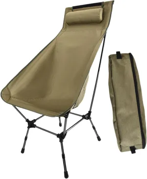 Beach and Camping Chair with Mesh Design for Outdoor Use
