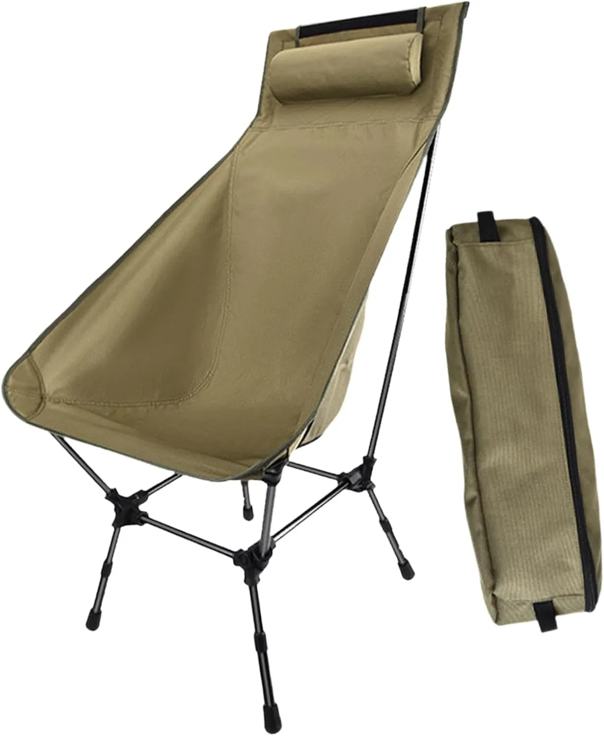 Beach and Camping Chair with Mesh Design for Outdoor Use