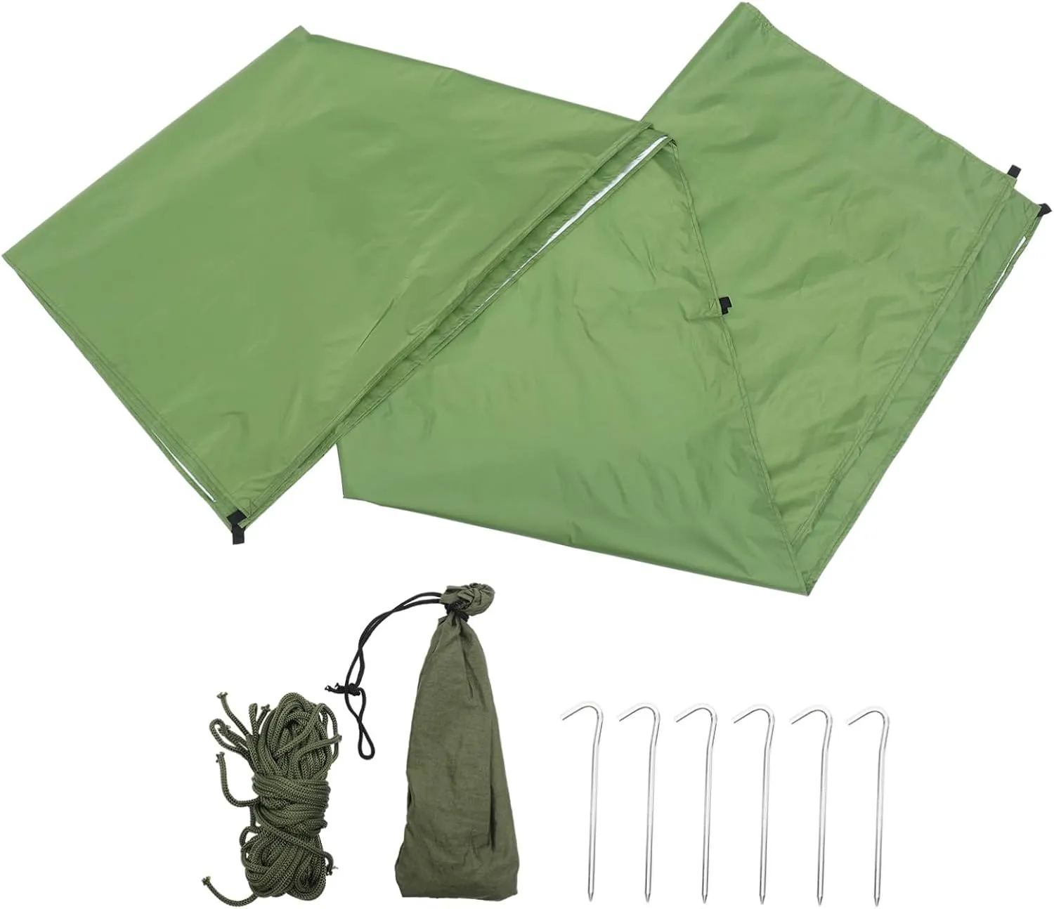 BESPORTBLE Camping Tarp Under Tent Large Size Waterproof Sun Protection Shelter for Outdoor Activities