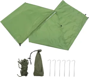 BESPORTBLE Camping Tarp Under Tent Large Size Waterproof Sun Protection Shelter for Outdoor Activities