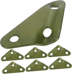 BESTonZON 20pcs Guyline Tensioner Buckle Sturdy Aluminum Alloy Adjuster for Tents and Tarps Windproof Clasp for Outdoor Activities Lightweight and Portable Camping Gear