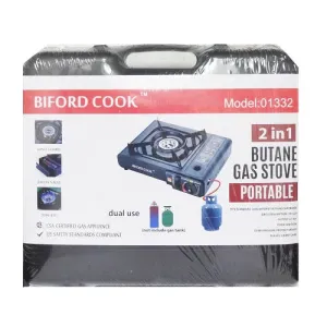 Biford Cook Portable Gas Stove 2 In 1 (6 Pack)
