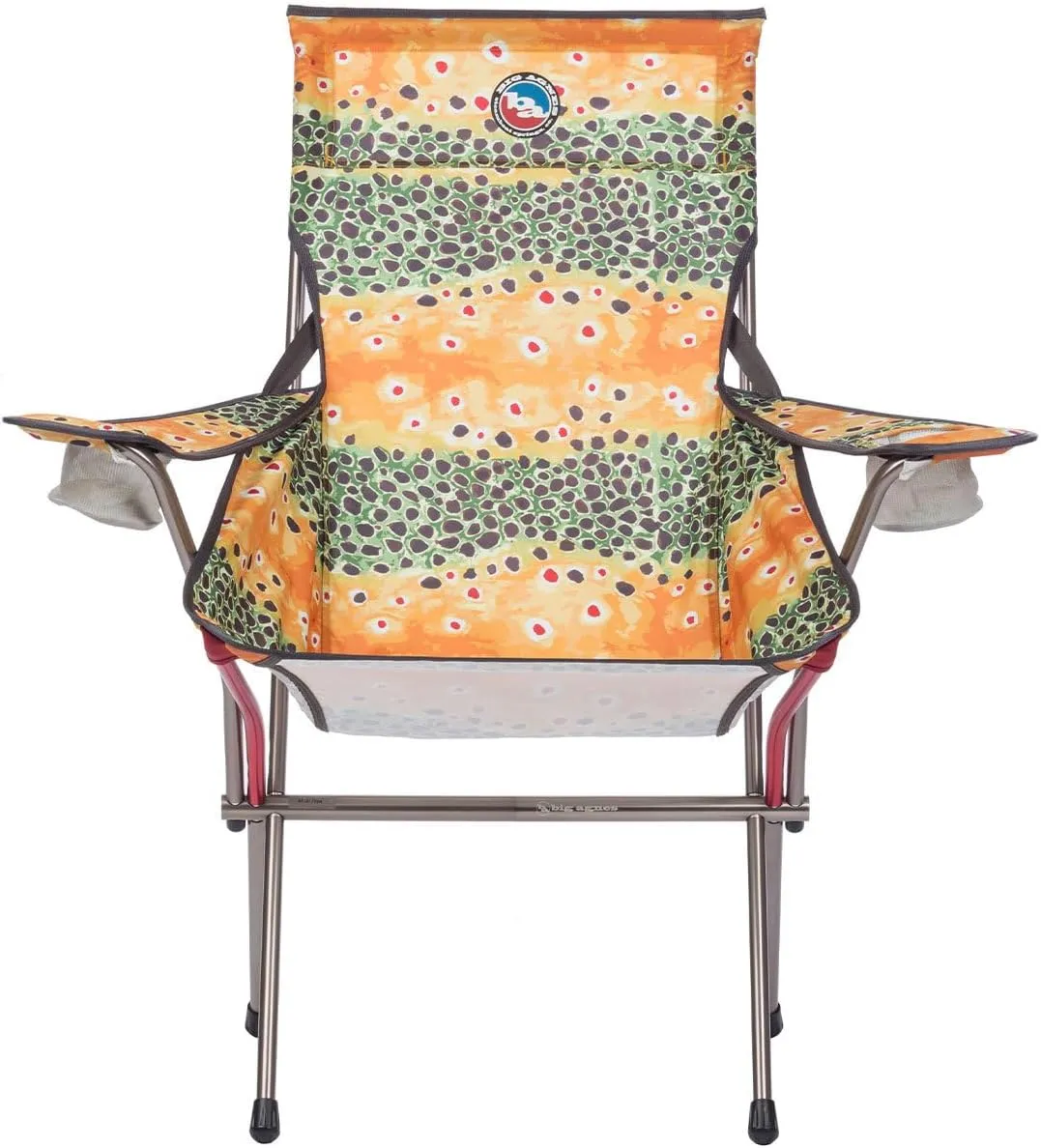 Big Agnes Big Six Armchair - Deluxe Comfort with Built-in Cup Holders | Tall Back, Wide Seat | Packable & Quick Setup | Lightweight Backpacking & Camping Chair