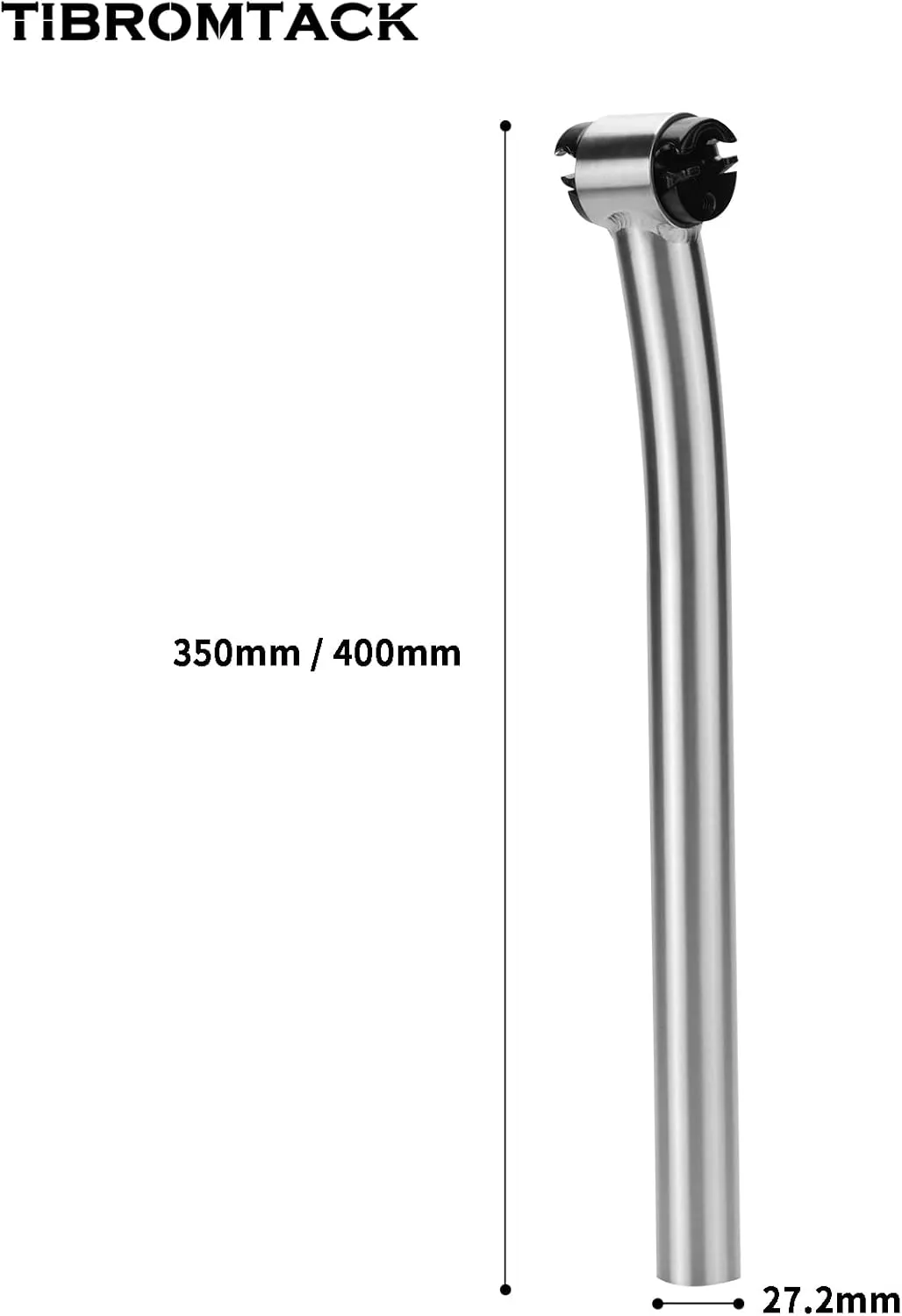 Bike Seatposts of Titanium 27.2/31.6mm Seat Pole Adapter for Road Bike/MTB Bicycle 350mm Lightweight Ti Parts