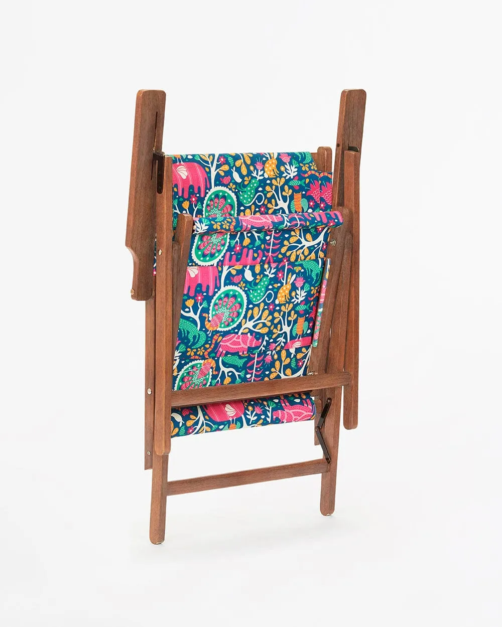 Bistro Folding Chair-Gond Tribal
