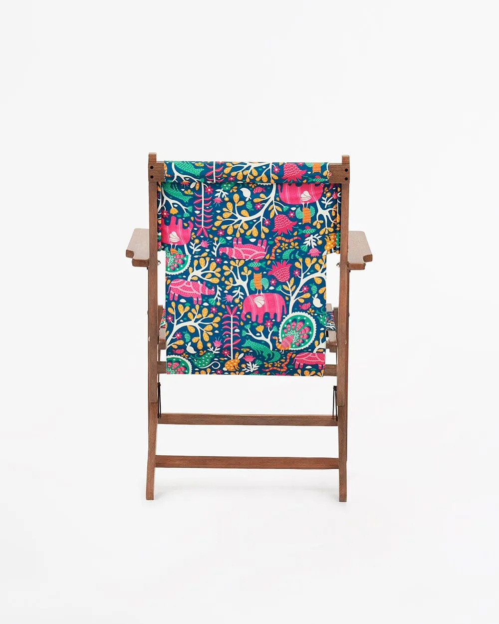 Bistro Folding Chair-Gond Tribal