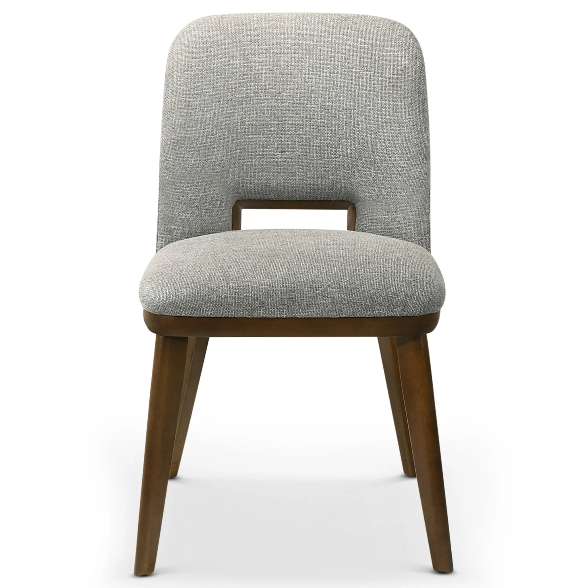 Bonney Light Grey Fabric Dining Chair Set of 2