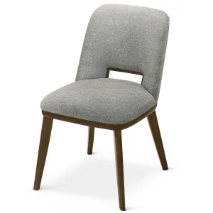 Bonney Light Grey Fabric Dining Chair Set of 2