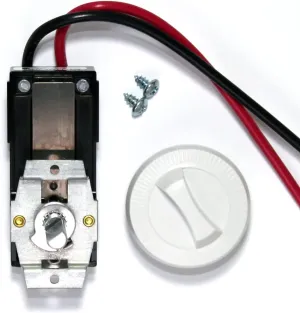 Cadet Com-Pak Electric Wall Heater Single Pole Built-in Thermostat Kit for Models CS, CM or CST (Model: CTT1W, Part: 67063), 22 Amp, 240/208/120 Volt, White