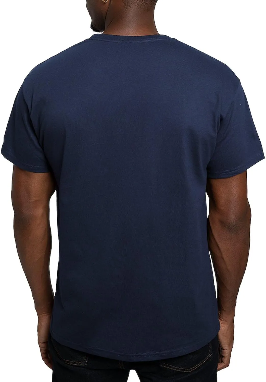 CafePress North Pole Winter Globe T Shirt Men's Fitted Graphic T-Shirt