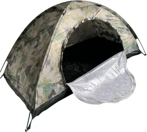 Camouflage Tent 79x39x39 Portable Lightweight Ventilated Waterproof One Man Beach Tent Outdoor for Hiking Camping
