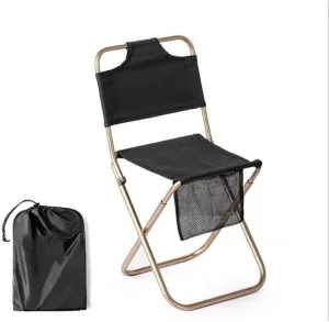 Camping Chair Camp Chair Folding Camping Chair Outdoor Fishing Chair Picnic BBQ Seat Ultralight Aluminum Alloy Camping Stool with Storage Bag s Outdoor Fishing Chair