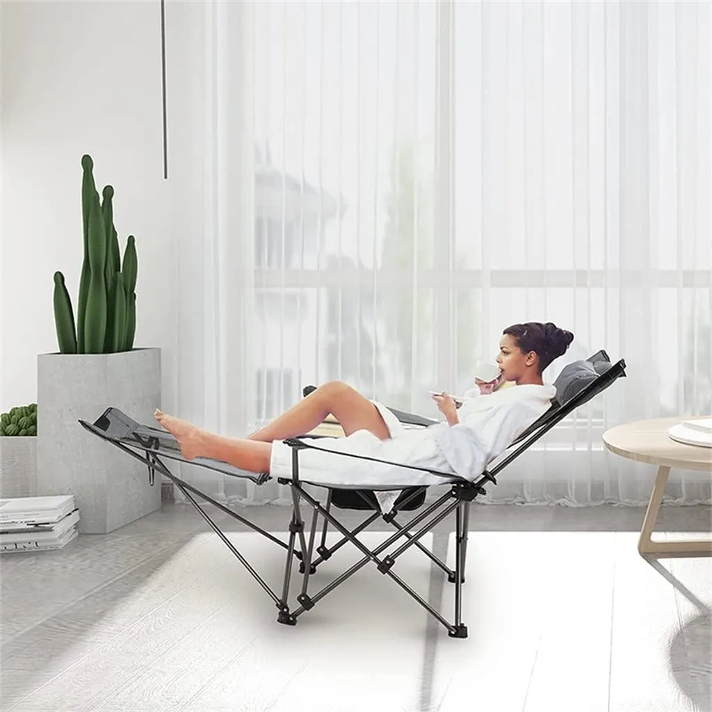 Camping Chair Camp Chair Folding Recliner Chair Camping Beach Sun Patio Chaise Lounge Chair Pool Lawn Lounger s Outdoor Fishing Chair