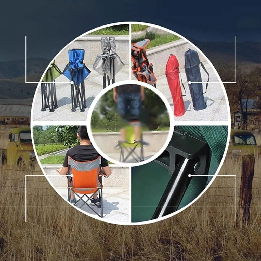 Camping Chair Fishing Chair Folding Chairs Camping Folding Padded Deck Chair Backchair Beach Chair Fishing Chair Portable Lounge Chair Outdoor Armchair with Cup Holder Lawn Chairs Outside (Color : F