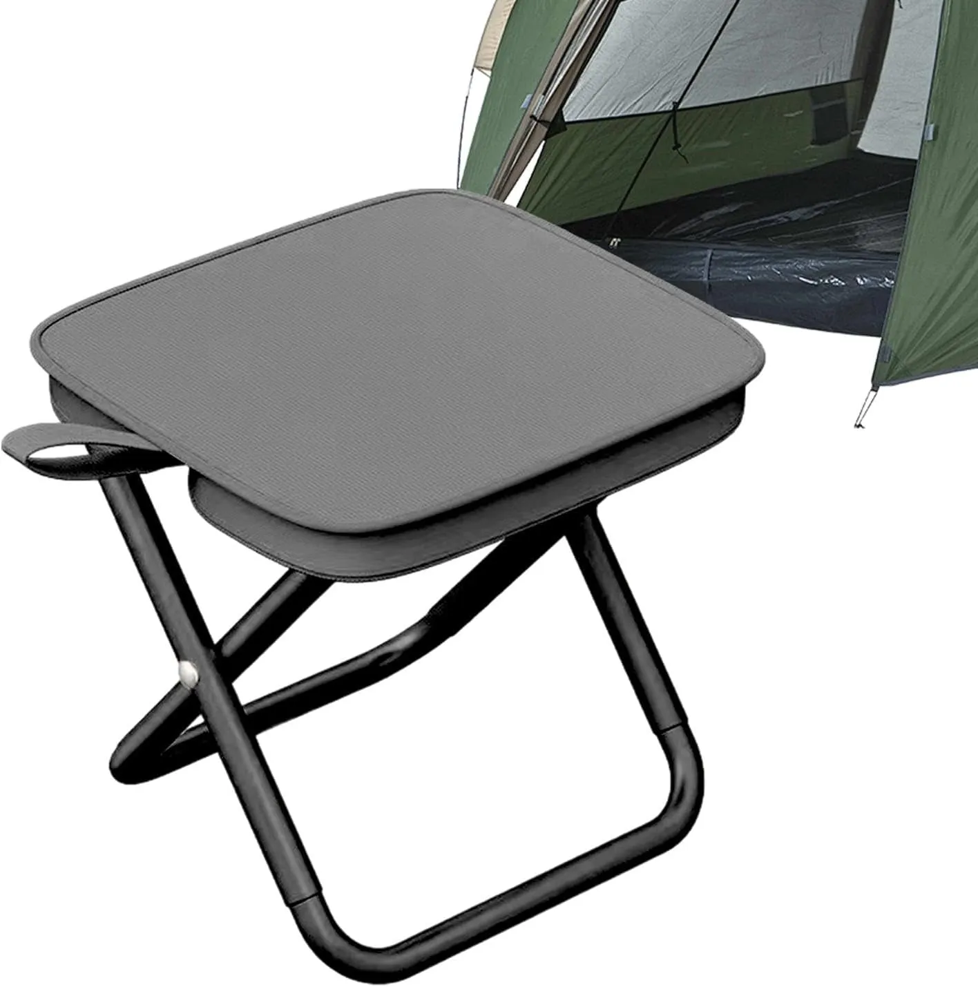 Camping Chair - Outdoor Chair, Compact Fishing Chair | Oxford Fabric Camping Stool, Portable Camping Stool with Storage Bag, Easy Transpo Camping Chairs