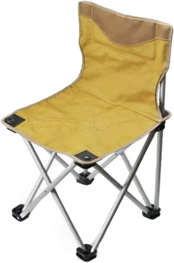 Camping Chair Outdoor Portable Aluminum Alloy Folding Backrest Ultralight Fishing Leisure Beach Seat Stool