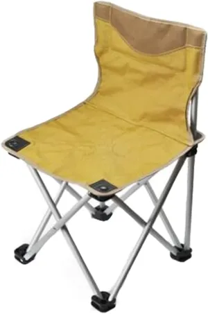 Camping Chair Outdoor Portable Aluminum Alloy Folding Backrest Ultralight Fishing Leisure Beach Seat Stool