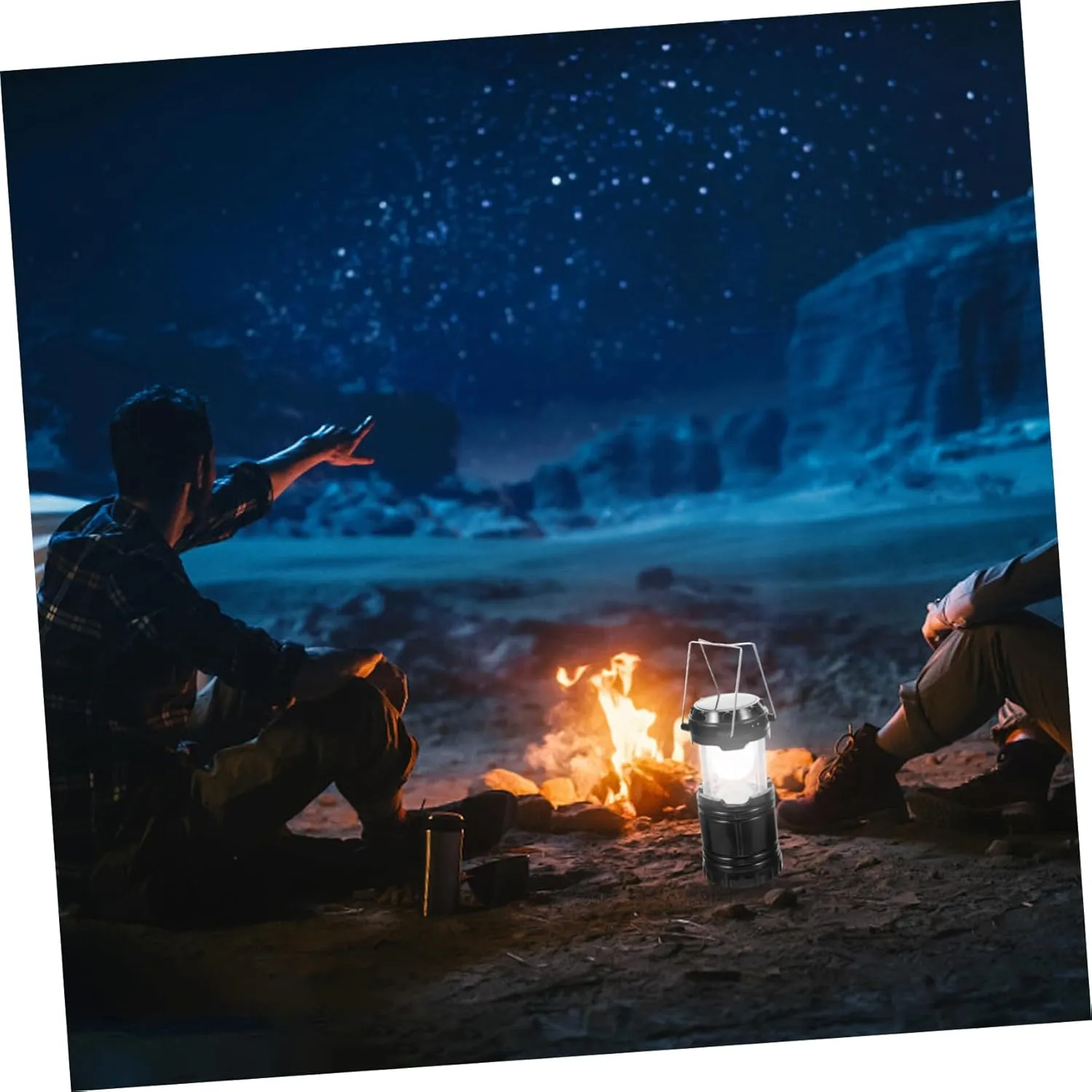 Camping Light Solar Lanterns Outdoor Solar Tent Light for Emergency Lamp Camping Lighting Tool Lightweight Design Random Color