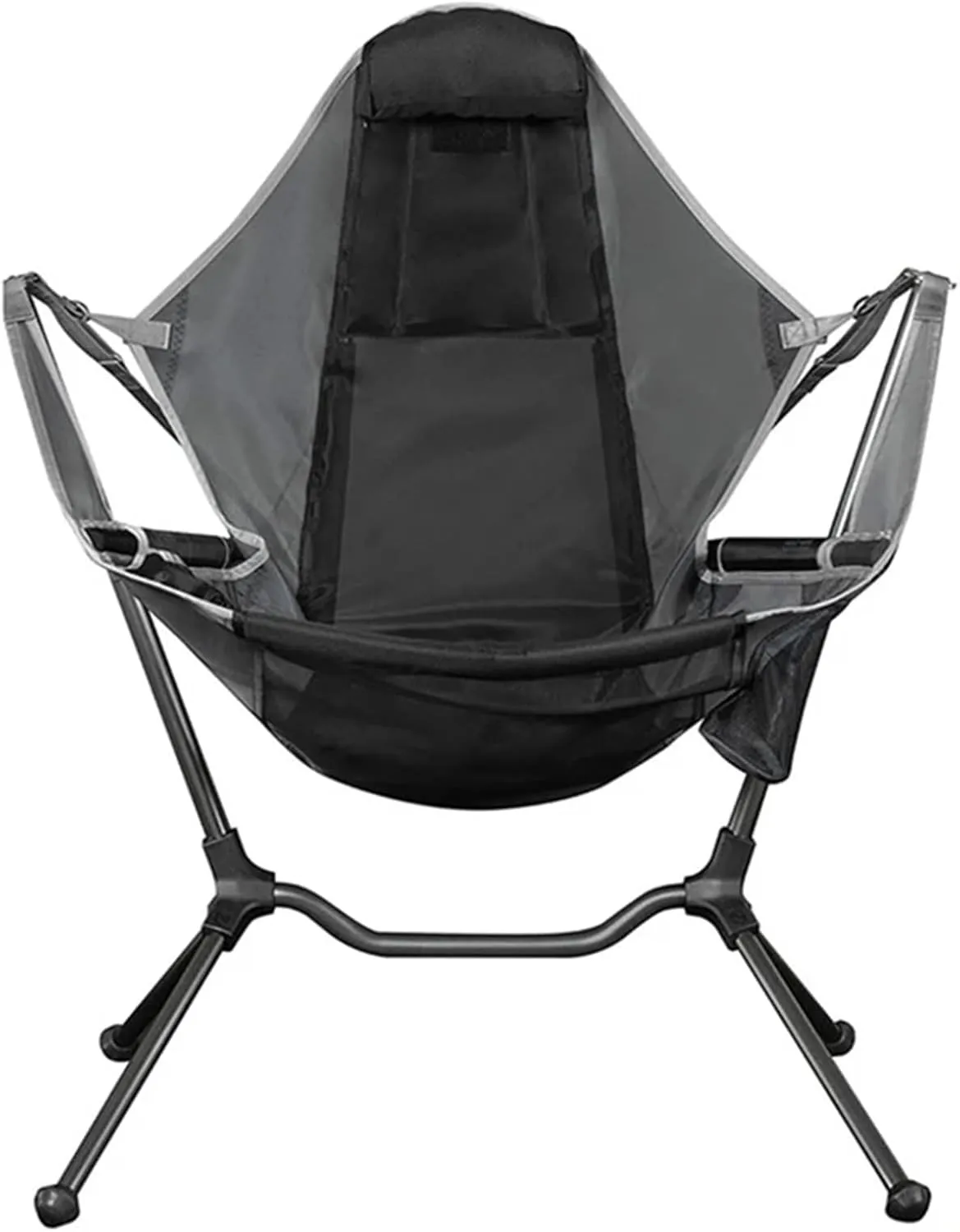 Camping Rocking Chair Park Swing Beach Chair Family Hammock Folding Chair Outdoor Camping Relax Beach Chair (Size : Blue)