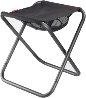 Camping Stools, Folding Camping Stool with Mesh Storage Pouch Outdoor Slacker Chair Size: 31 * 36 * 40CM